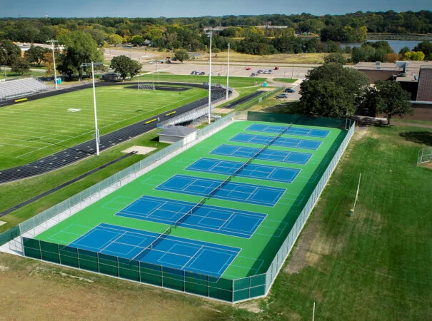 Design Tree Civil Engineering Fridley High School Tennis Courts