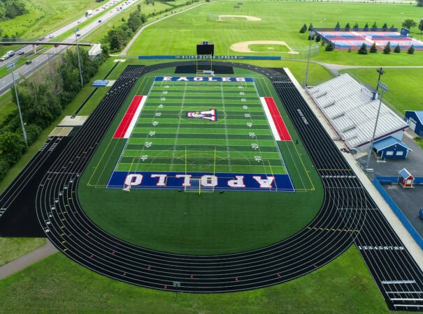 athletic complex k12 civil engineering